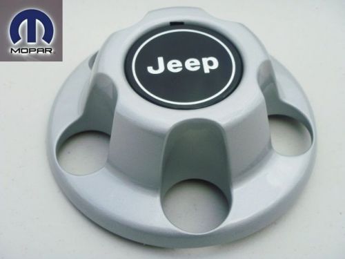 Jeep grand cherokee wrangler 1994 - 2001 wheel center cap hub silver insignia