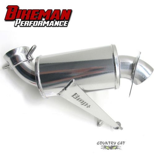 Bikeman powder lite ceramic exhaust muffler - arctic cat 2005-2009 m crossfire