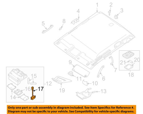 Suzuki oem 09-12 equator sunroof-switch 3788082z10