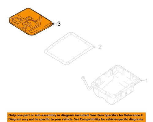 Suzuki oem 09-13 grand vitara automatic transaxle-filter 2657065d10