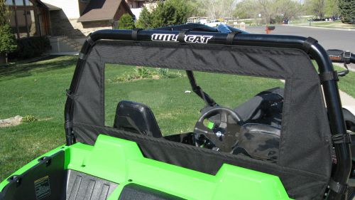 Arctic cat wildcat trail xt rear window/dust barrier