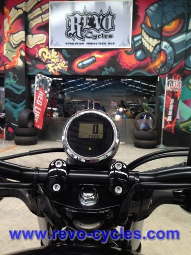 Revo yamaha bolt tacho meter relocation kit