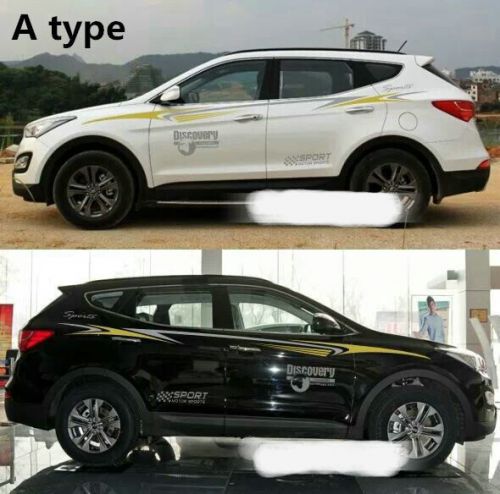 1set auto garland for suv car left &amp; right graphic vinyl sticker racing decal a