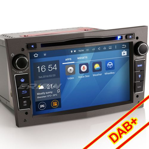 Car dvd quad core android 5.1 gps dab+ opel vauxhall vivaro corsa antara 3060mo