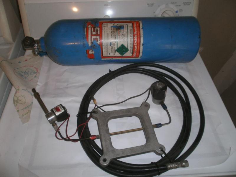 Find NOS Nitrous Setup & 10 Bottle Holley IHRA NHRA RAT ROD Street