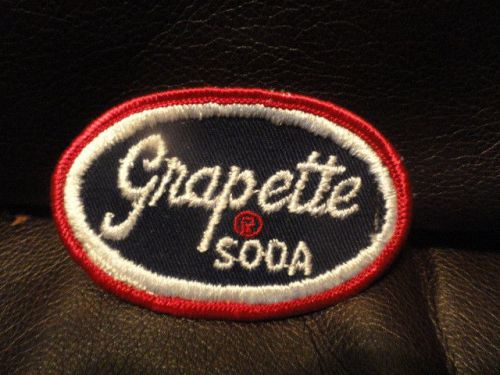 Grapette soda patch - vintage - new - original