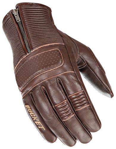 Joe rocket mens cafe racer brown gloves size small