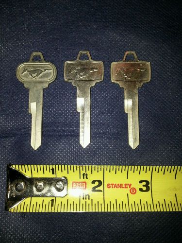 ***vintage mustang key blanks!***64'-65'??***l (.)(.)k***rare!***