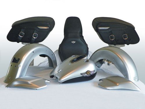 100th anniversary road king classic paint, seat &amp; bags