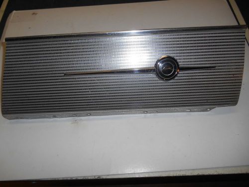 62 impala bubbletop dash emblem and mount plate