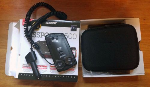 Escort passport 8500 radar detector