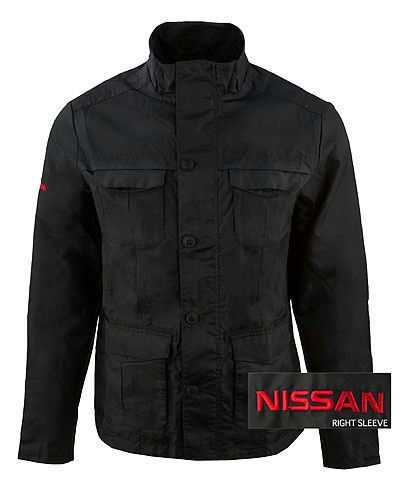 Genuine nissan men's four pocket jacket-black 2xl
