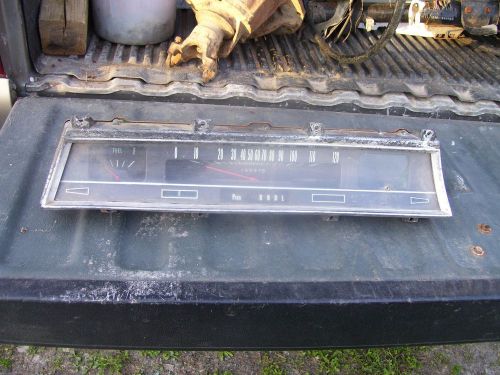 1966 67 chevelle ss supersport guage instrument cluster chevy el camino