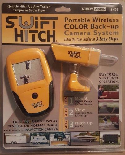 Swift hitch hand held wireless color back up camera system sh01 |new in box
