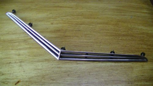 1961 - 1963 ford thunderbird hood ornament scoop chrome c1sb-16a758-b