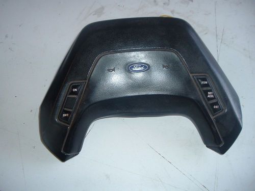 Ford horn pad cruise control 1988 bronco f150 f250 f350 steering wheel