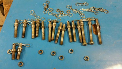 Titanium shock quick pins sprint car