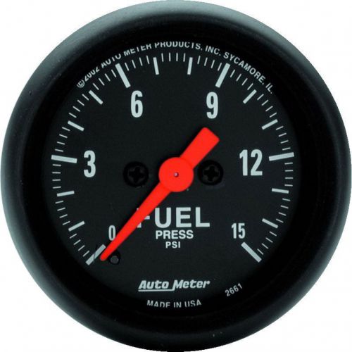 Autometer fuel pressure gauge gas new 2661
