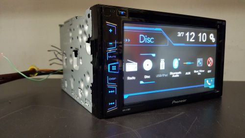 Avh-270bt dvd receiver with 6.2&#034; display and bluetooth