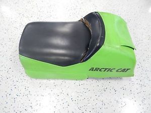 Arctic cat snowmobile 2000 zr 600 efi green seat 0718-822