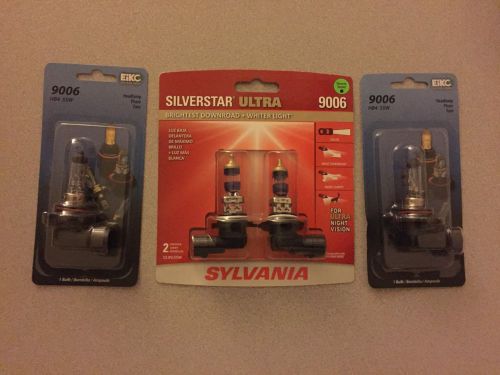 Sylvania silverstar ultra set headlights 9006 and standard bulbs