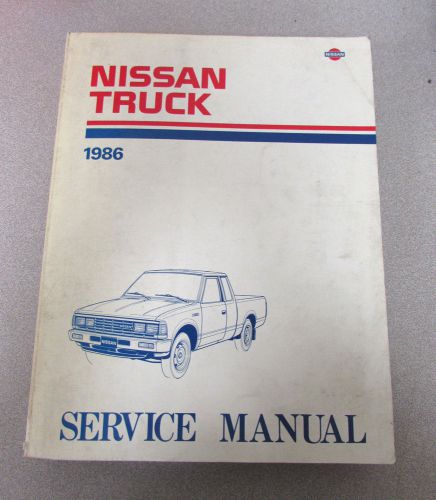 1986 nissan truck service repair manual model 720 series