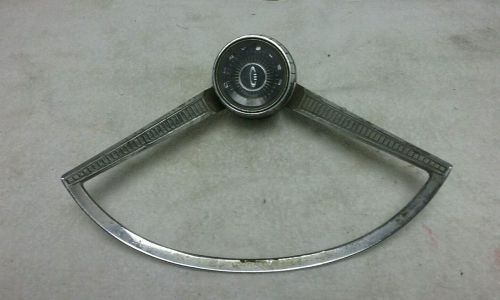 1963 chrysler newport new yorker horn ring with emblem # 2266764