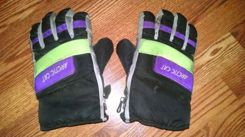 Vintage arctic cat snowmobile gloves xxl 2xl
