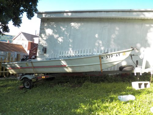 1993 gamefisher flat bottom bass boat excellent condition boat only