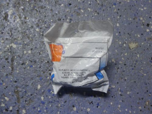 #338c sierra mercury/mariner rectifier replaces oem for 6-25hp engine; 18-5707