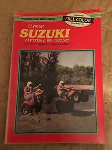 Clymer suzuki service manual alt/lt125 &amp; 185 1983-1985