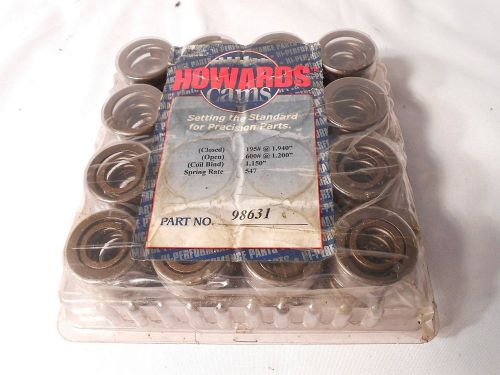 Howards cams valve springs 98631 set of 16 new stock for big blocks 1.54&#034; o.d.
