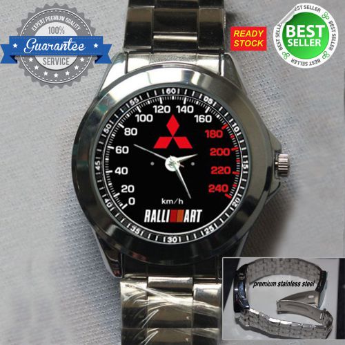 Ready stock ! mitsubishi ralliart speedometer sport metal watch