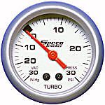 Speco mechanical boost vaccuum gauge 2&#034; 30 psi sports series 524-04