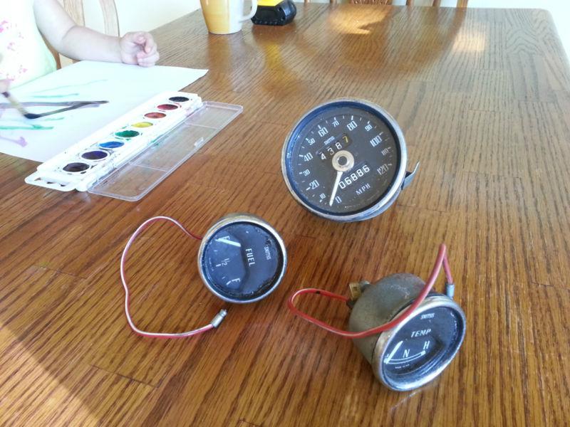 Smiths gauges 1967 mg used unrestored working