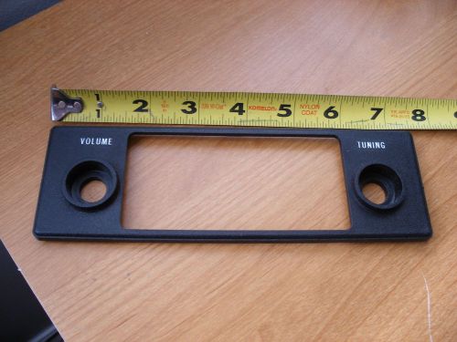 Vintage amc /jeep / wagoneer / cherokee / j10 radio face plate bezel sf3745025