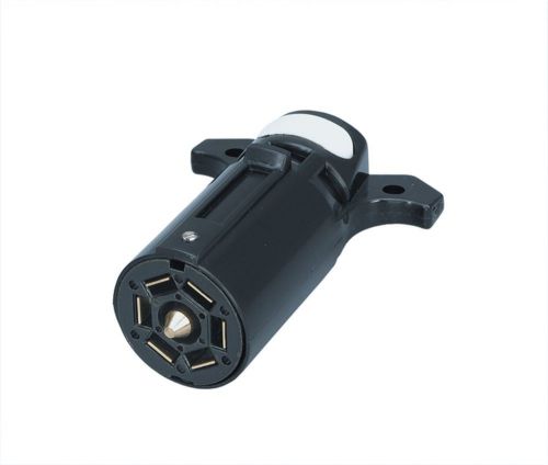 Bargman trailer part 50-77-003 7-way connector - plastic - trailer end