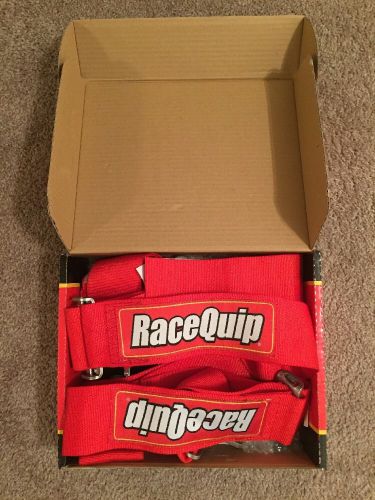 Racequip red 5 point harness