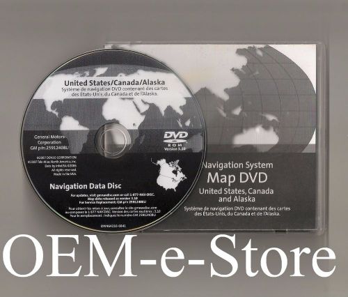 Gm navigation dvd map for 2007 2008 2009 2010 chevrolet suburban avalanche tahoe