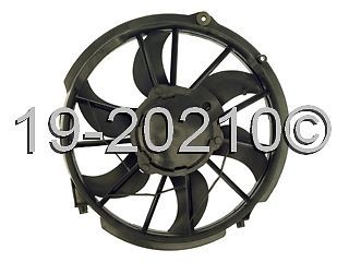 Brand new radiator or condenser cooling fan assembly fits ford &amp; mercury