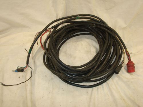Omc johnson evinrude outboard 25 ft main wiring harness with tilt &amp; trim harness