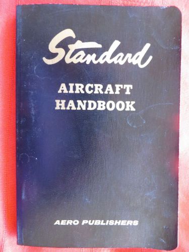 Standard Aircraft Handbook 1980 Vintage Aviation Aircraft Airline Plane freeship, US $14.88, image 1