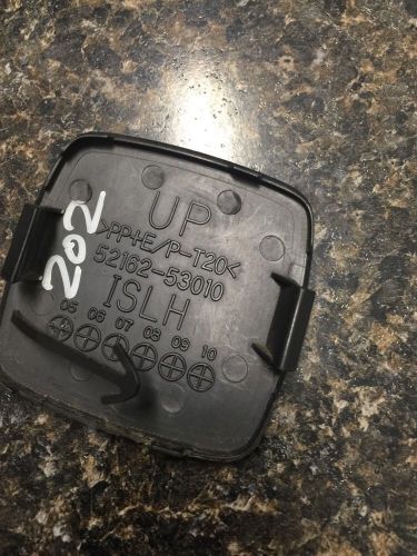 06-09 lexus is250 is350 rear bumper tow hook cover black oem 5216253010