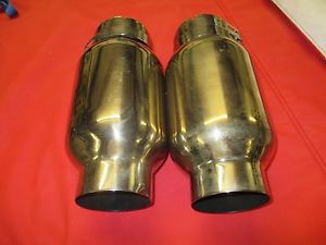 Corsa wet header mufflers