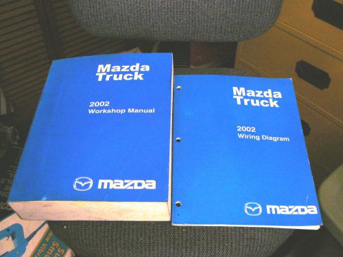 2002 mazda truck service shop repair manuals/ original equipment