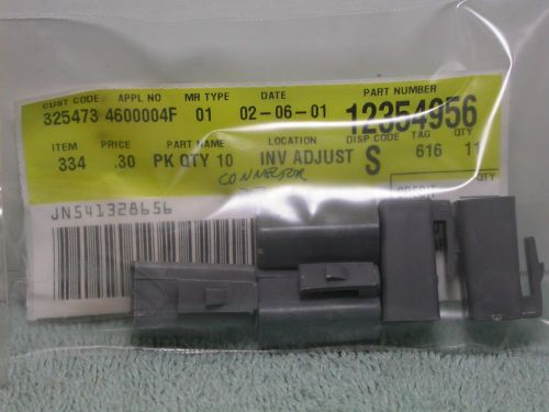 Gm 12354956 electrical connector del nos oem lot of 5