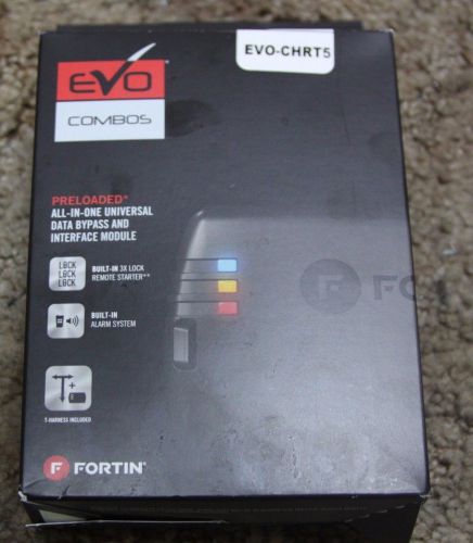 Fortin t-harness remote car start system for 2005-up chrysler, dodge &amp; jeep