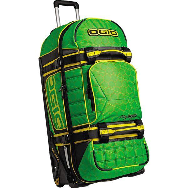 Green hive ogio rig 9800 limited edition green hive wheeled gear bag