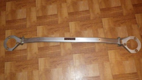 Jdm s13 180sx nissan strut bar s14 s15 drift oem rare 200sx zenki 240sx silvia