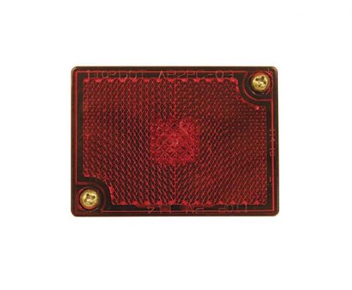 Anderson marine e114r red stud mount clearance side marker light w/ reflector
